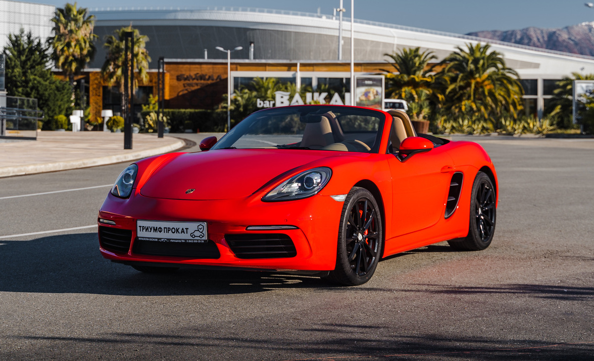 Porsche 718 Boxster S - Акция